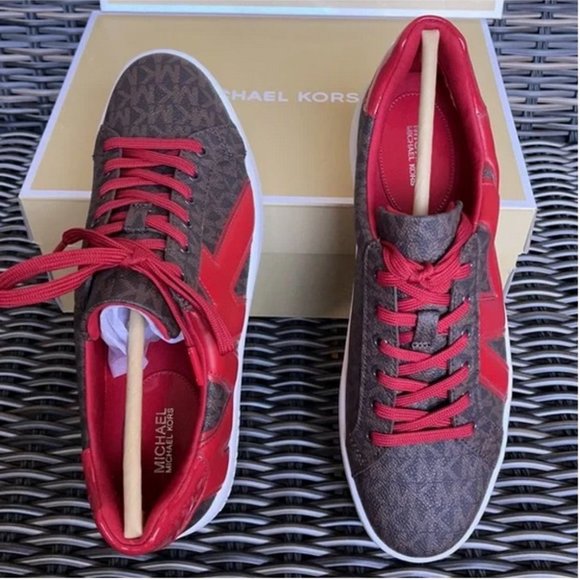 Michael Kors Poppy Lace Up MK Sig Small WMNS - Picture 13 of 16